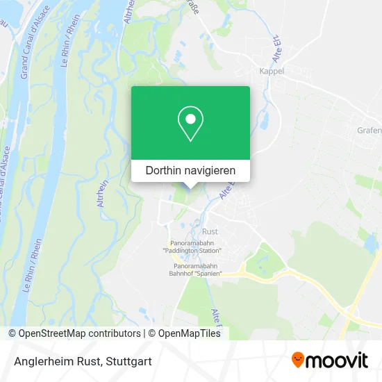 Anglerheim Rust Karte