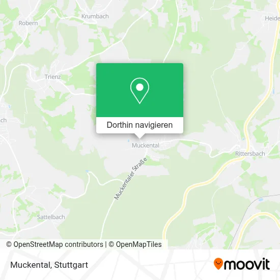 Muckental Karte