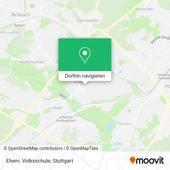 Ehem. Volksschule Karte