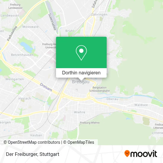 Der Freiburger Karte