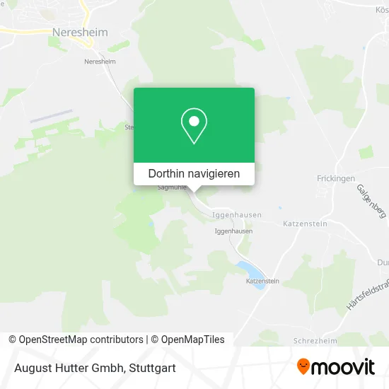 August Hutter Gmbh Karte