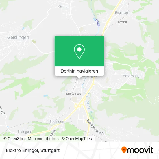 Elektro Ehinger Karte