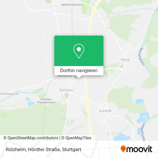 Rülzheim, Hördter Straße Karte
