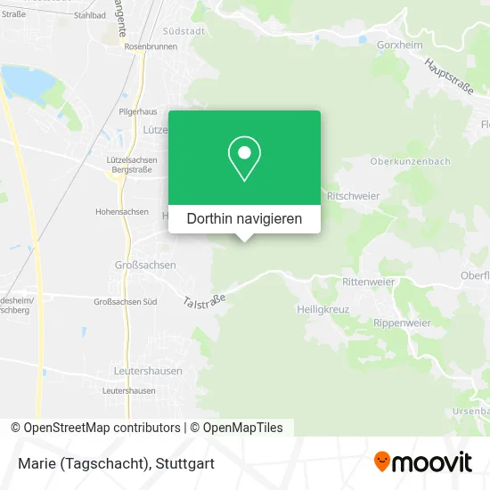 Marie (Tagschacht) Karte