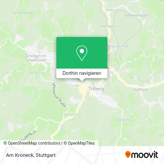 Am Kroneck Karte