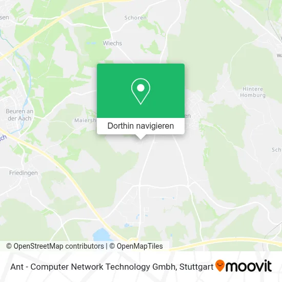 Ant - Computer Network Technology Gmbh Karte