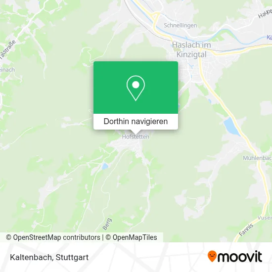 Kaltenbach Karte