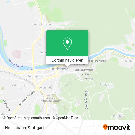 Hollenbach Karte