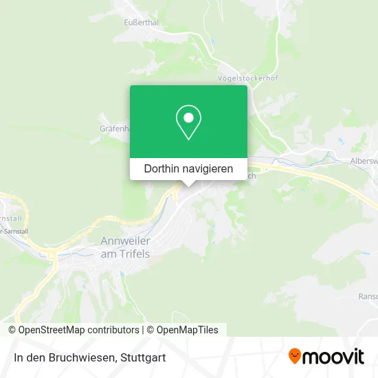 In den Bruchwiesen Karte