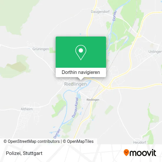 Polizei Karte