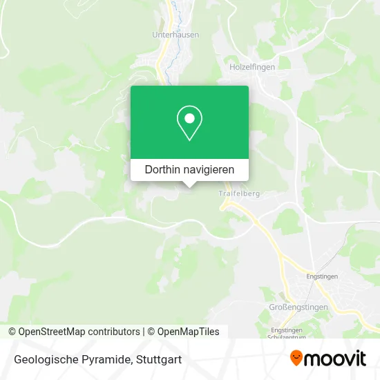 Geologische Pyramide Karte