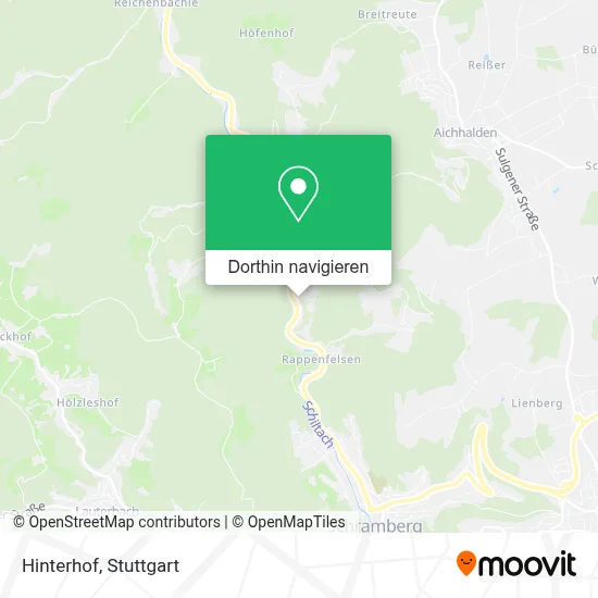 Hinterhof Karte