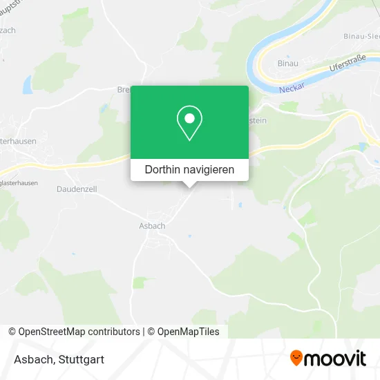 Asbach Karte