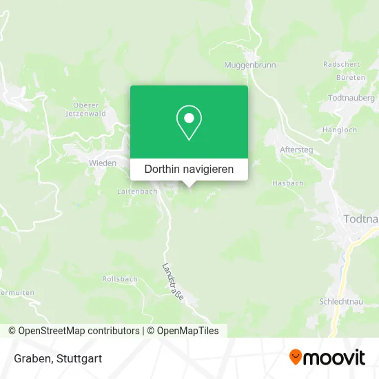 Graben Karte