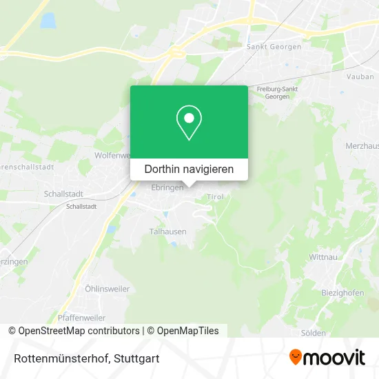 Rottenmünsterhof Karte