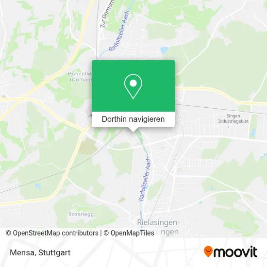Mensa Karte