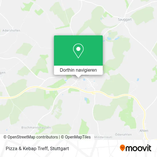 Pizza & Kebap Treff Karte