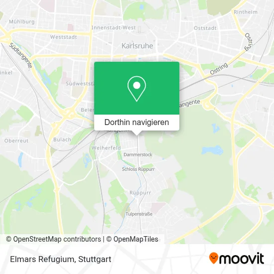 Elmars Refugium Karte