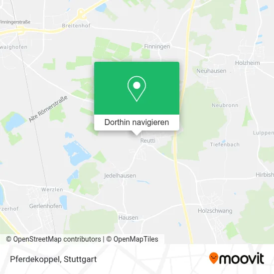 Pferdekoppel Karte