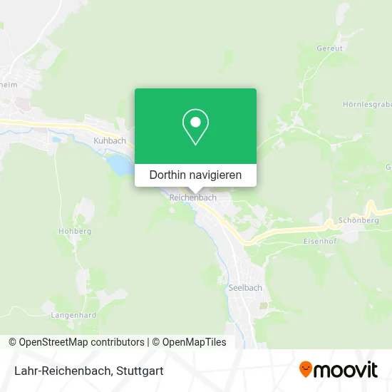 Lahr-Reichenbach Karte