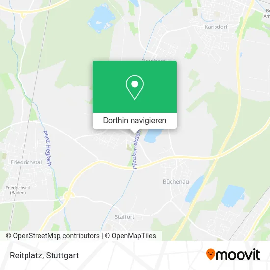 Reitplatz Karte