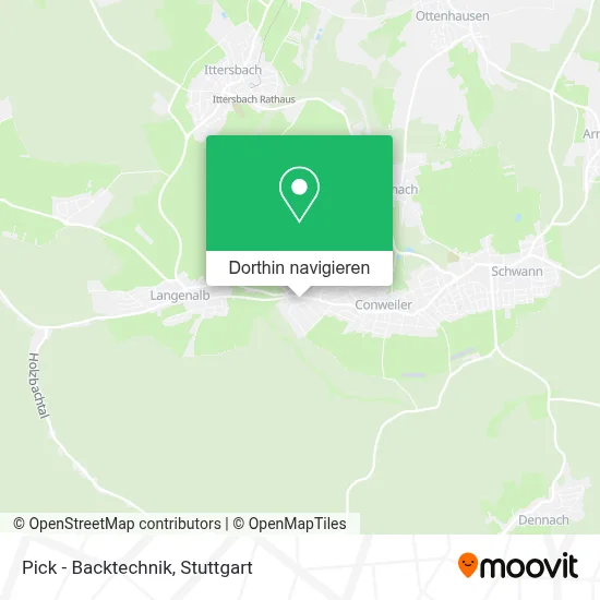 Pick - Backtechnik Karte