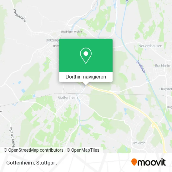 Gottenheim Karte