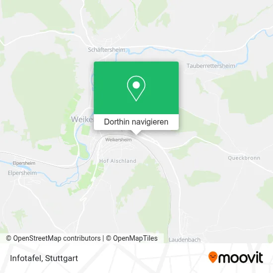 Infotafel Karte