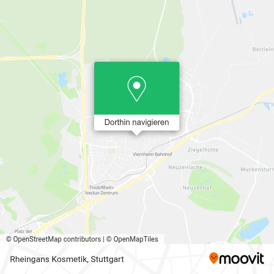 Rheingans Kosmetik Karte