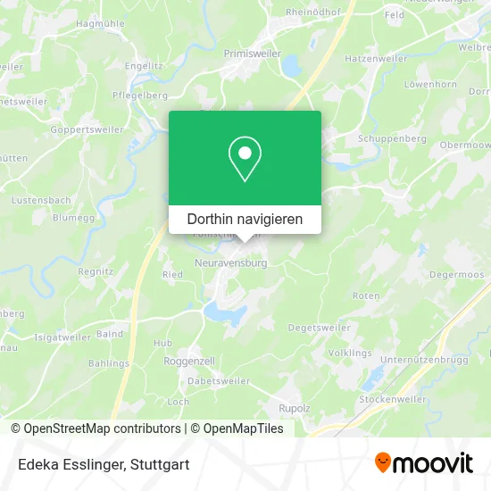 Edeka Esslinger Karte
