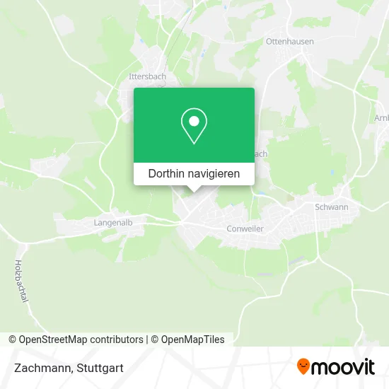 Zachmann Karte