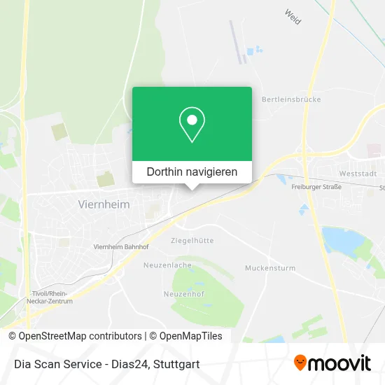 Dia Scan Service - Dias24 Karte