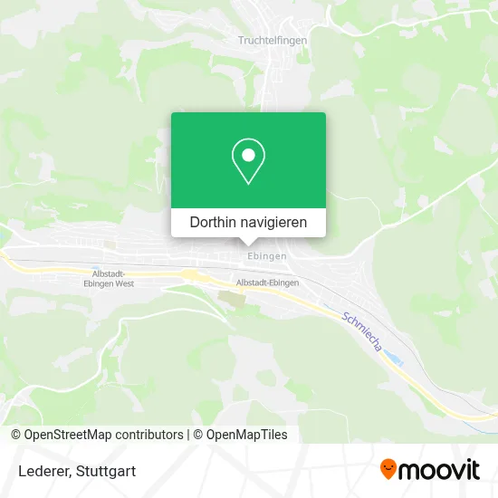 Lederer Karte