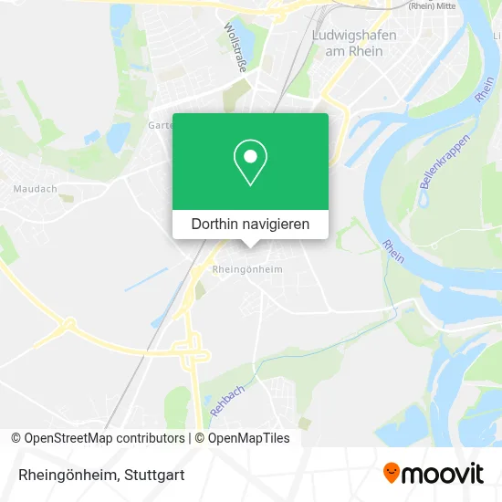 Rheingönheim Karte