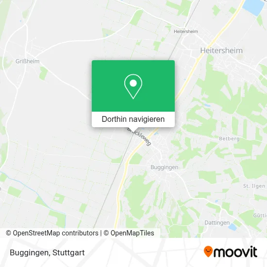 Buggingen Karte