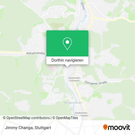 Jimmy Changa Karte