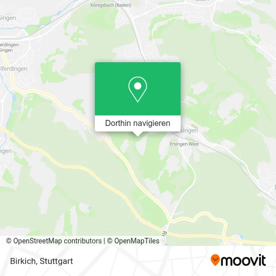 Birkich Karte