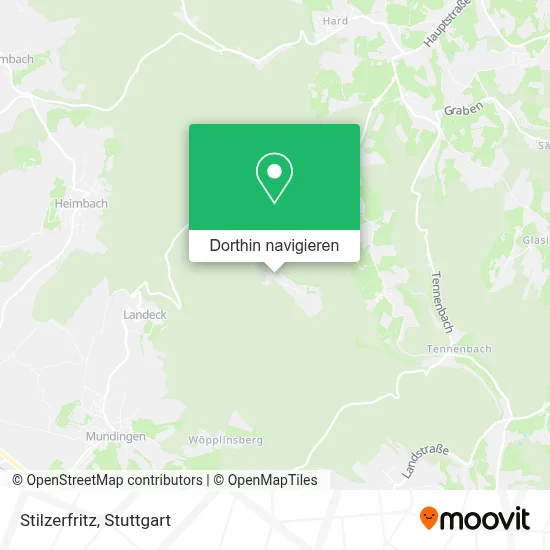 Stilzerfritz Karte
