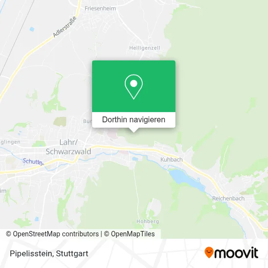Pipelisstein Karte