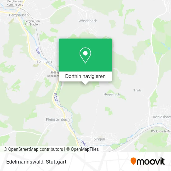 Edelmannswald Karte