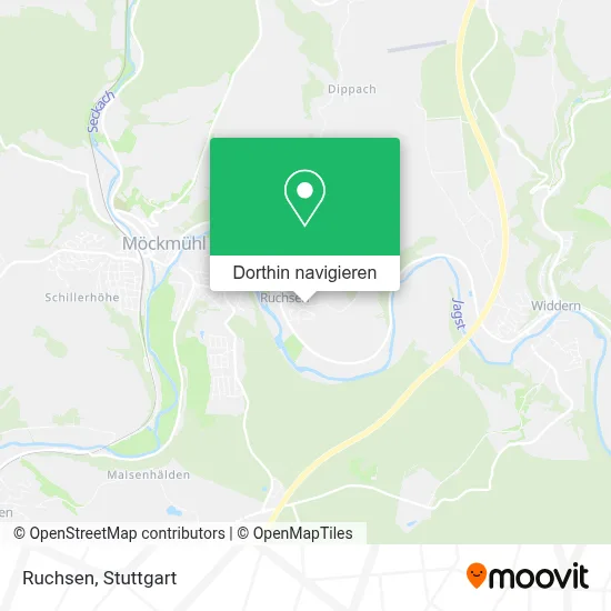 Ruchsen Karte