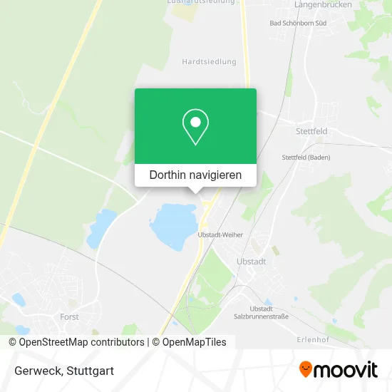 Gerweck Karte