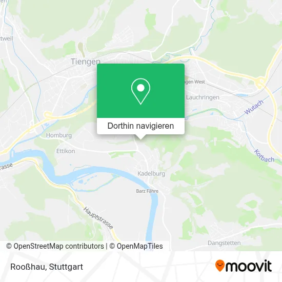 Rooßhau Karte