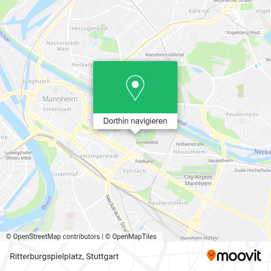 Ritterburgspielplatz Karte