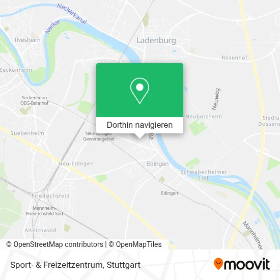 Sport- & Freizeitzentrum Karte