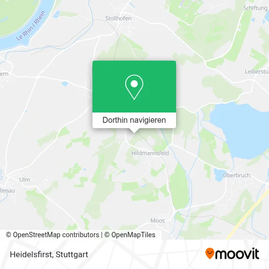 Heidelsfirst Karte