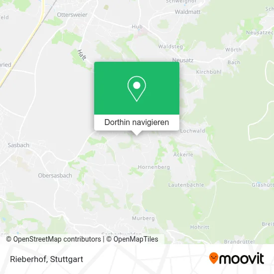 Rieberhof Karte