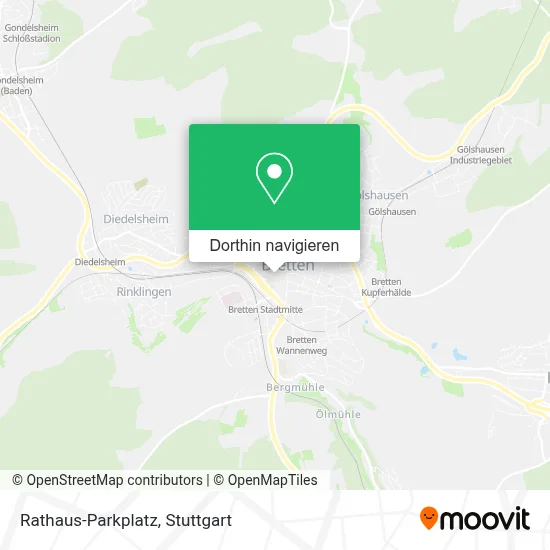 Rathaus-Parkplatz Karte