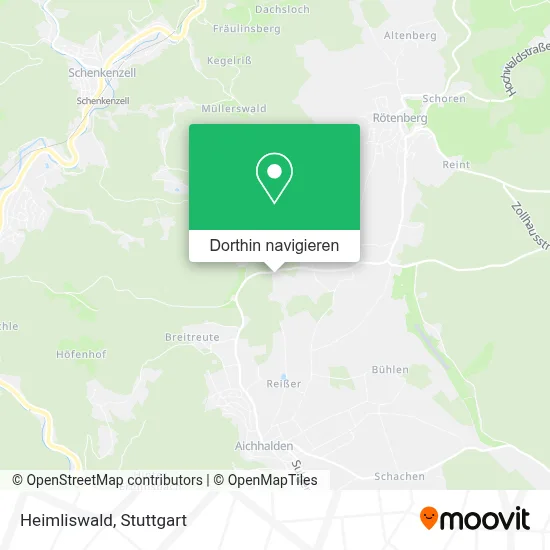 Heimliswald Karte