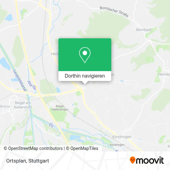Ortsplan Karte